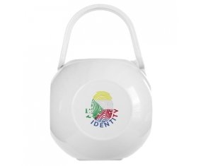 Boîte à sucette Empreinte My Identity Comores de couleur Blanche