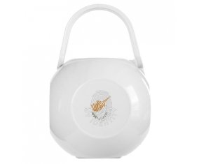 Boîte à tétine Empreinte My Identity Chypre de couleur Blanche
