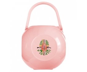Boîte à sucette Empreinte My Identity Dominique de couleur Rose