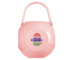 Boîte à tétine Empreinte My Identity Gambie de couleur Rose