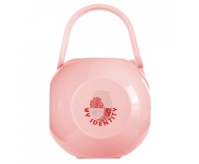 Boîte à tétine Empreinte My Identity Groenland de couleur Rose