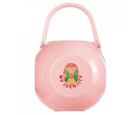 Boîte à sucette Empreinte My Identity Grenade de couleur Rose