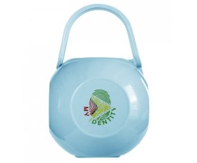 Boîte à tétine Empreinte My Identity Guyane de couleur Bleue