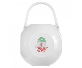 Boîte à tétine Empreinte My Identity L'Iran de couleur Blanche