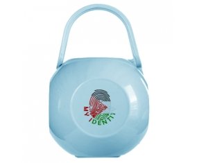 Boîte à tétine Empreinte My Identity Jordan de couleur Bleue