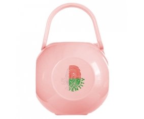 Boîte à sucette Empreinte My Identity Madagascar de couleur Rose