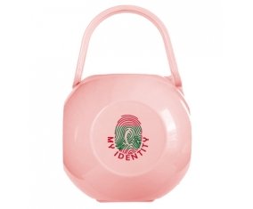 Boîte à tétine Empreinte My Identity Maldives de couleur Rose