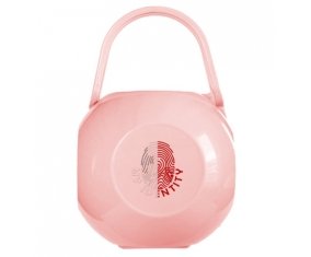 Boîte à tétine Empreinte My Identity Malte de couleur Rose