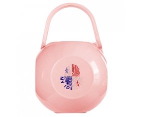 Boîte à tétine Empreinte My Identity Panama de couleur Rose
