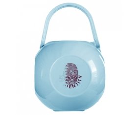 Boîte à tétine Empreinte My Identity Qatar de couleur Bleue