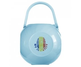 Boîte à tétine Empreinte My Identity Roumanie de couleur Bleue