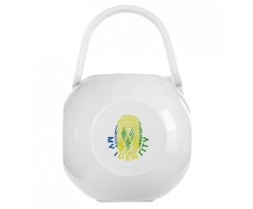 Boîte à tétine Empreinte My Identity Saint-Vincent-et-les-Grenadines de couleur Blanche