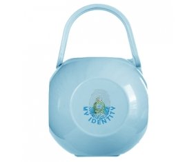 Boîte à tétine Empreinte My Identity Saint Marin de couleur Bleue