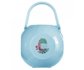 Boîte à tétine Empreinte My Identity Emirats Arabes Unis de couleur Bleue
