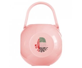 Boîte à tétine Empreinte My Identity Emirats Arabes Unis de couleur Rose