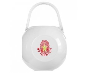 Boîte à tétine Empreinte My Identity Vietnam de couleur Blanche