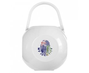 Boîte à sucette Empreinte My Identity Les iles vierges de couleur Blanche