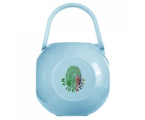 Boîte à tétine Empreinte My Identity Zambie de couleur Bleue