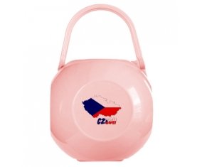 Boîte à sucette Czech maps de couleur Rose