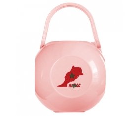 Boîte à sucette Maroc maps de couleur Rose