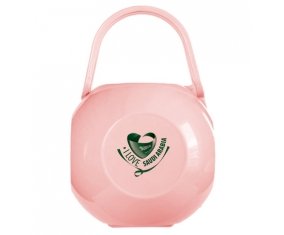Boîte à sucette I Love Saudi Arabia de couleur Rose