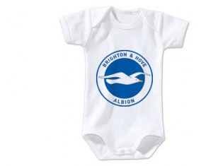 Body bébé Brighton & Hove Albion Football Club taille 3/6 mois manches Courtes