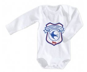 Body bébé Cardiff City Football Club taille 3/6 mois manches Longues