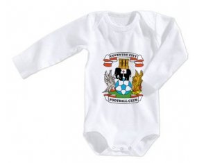 Body bébé Coventry City Football Club taille 3/6 mois manches Longues