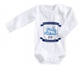 Body bébé Preston North End Football Club taille 3/6 mois manches Longues