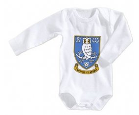 Body bébé Sheffield Wednesday Football Club taille 3/6 mois manches Longues