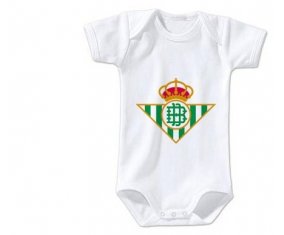 Body bébé Real Betis Balompié taille 3/6 mois manches Courtes