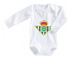 Body bébé Real Betis Balompié taille 3/6 mois manches Longues