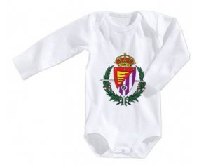 Body bébé Real Valladolid taille 3/6 mois manches Longues