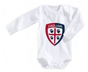 Body bébé Cagliari Calcio taille 3/6 mois manches Longues