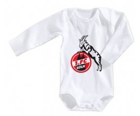 Body bébé Fußball-Club Köln taille 3/6 mois manches Longues