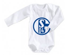 Body bébé Fußballclub Gelsenkirchen-Schalke 04 taille 3/6 mois manches Longues