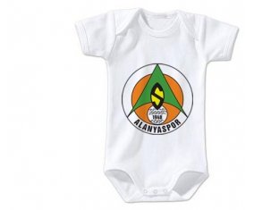 Body bébé Alanyaspor taille 3/6 mois manches Courtes