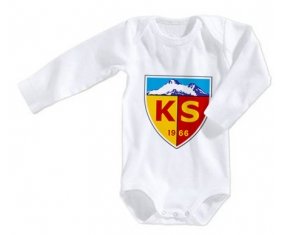 Body bébé Kayserispor Kulübü taille 3/6 mois manches Longues