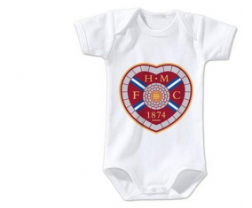 Body bébé Heart of Midlothian Football Club taille 3/6 mois manches Courtes