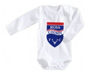 Body bébé Ross County Football Club taille 3/6 mois manches Longues