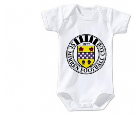 Body bébé Saint Mirren Football Club taille 3/6 mois manches Courtes