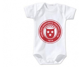 Body bébé Hamilton Academical Football Club taille 3/6 mois manches Courtes