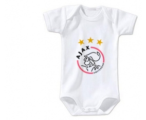 Body bébé Ajax Amsterdam taille 3/6 mois manches Courtes