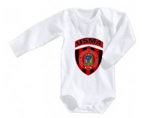 Body bébé Union sportive de la médina d'Alger taille 3/6 mois manches Longues
