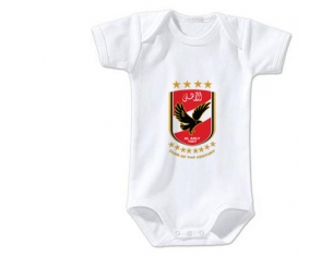Body bébé Al Ahly Sporting Club taille 3/6 mois manches Courtes