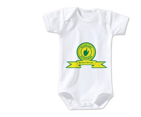 Body bébé Mamelodi Sundowns Football Club taille 3/6 mois manches Courtes