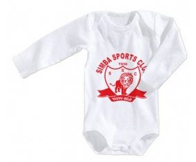 Body bébé Simba Sports Club taille 3/6 mois manches Longues
