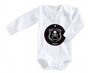 Body bébé Orlando Pirates Football Club taille 3/6 mois manches Longues