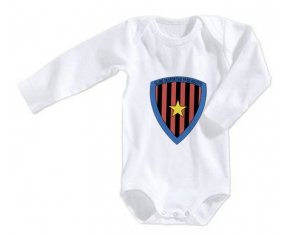 Body bébé Clube Desportivo Primeiro de Agosto taille 3/6 mois manches Longues