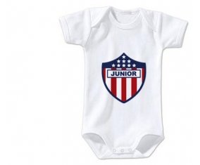 Body bébé Atlético Junior (Junior de Barranquilla) taille 3/6 mois manches Courtes